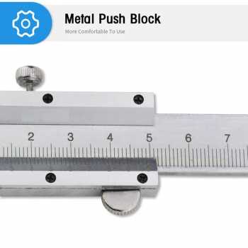 Taffware Jangka Sorong Stainless Micrometer 15CM - JIG-RE0150