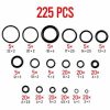 Taffware Karet Rubber O-Ring Seal Tightening Repair Kit 225 PCS - E436
