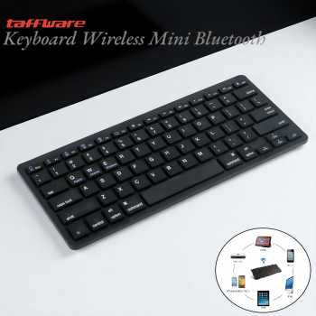Taffware Keyboard Bluetooth Wireless Portable iOS Android Windows PC - BK3001