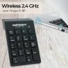 Taffware Keyboard Numeric Numpad Wireless Mini 2.4GHz Scissor Switch - i120