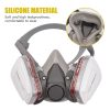 Masker Gas Taffguard Half Mask Respirator KN95 - 6200