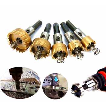 Taffware Mata Bor Carbide Tip Wood Metal Hole Cut 5 PCS - EPC-PIT-20P