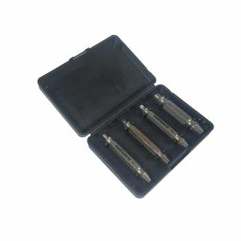 Taffware Mata Bor Screw Extractor Broken Striped Screw Remover 4 PCS - S2