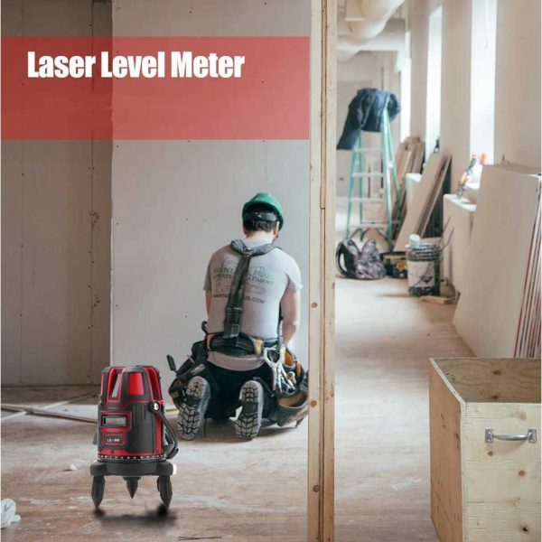 Taffware Mesin Self Leveling 5 Line Laser Red Beam Infrared 4D - LD-500