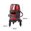 Taffware Mesin Self Leveling 5 Line Laser Red Beam Infrared 4D - LD-500