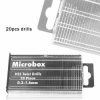 taffware-microbox-mata-bor-drill-hss-twist-drill-bit-03-16mm-20pcs-qst-h20 (3) Taffware Microbox Mata Bor Drill HSS Drill Bit 0.3-1.6mm 20PCS QST-H20