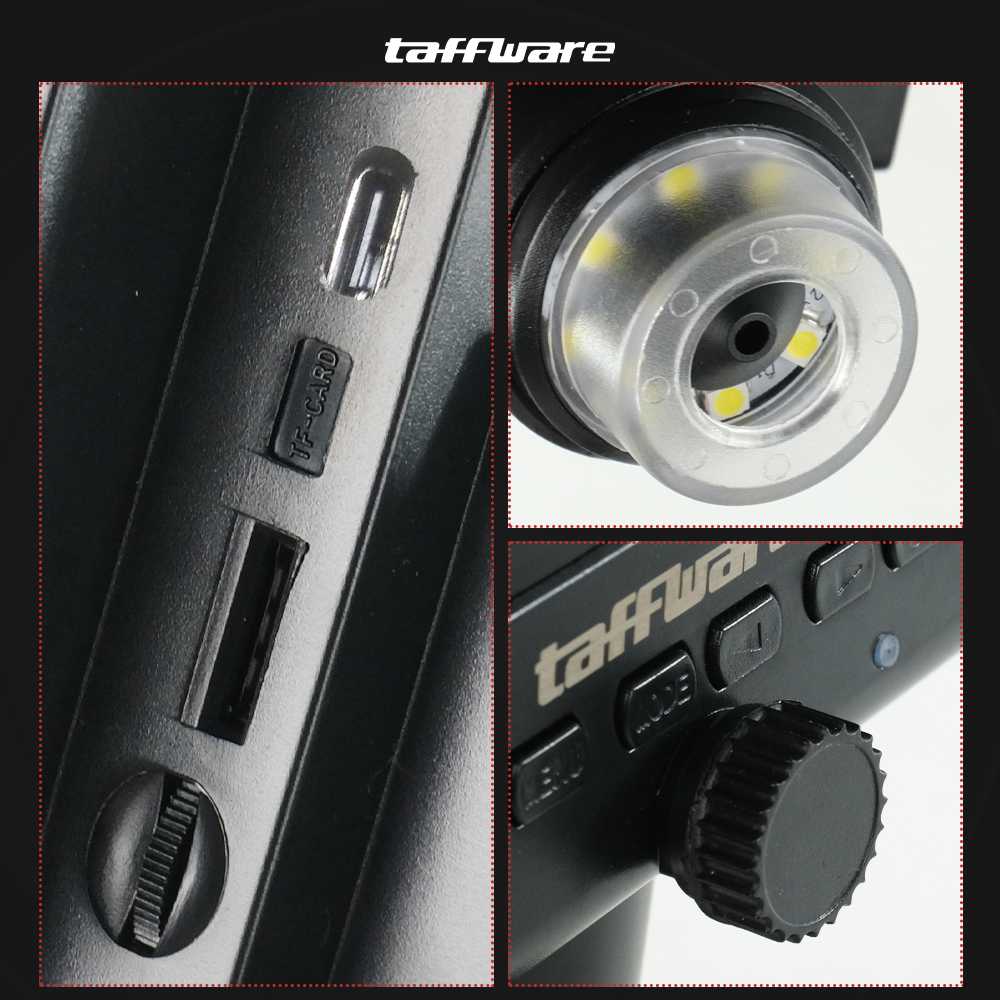Taffware Mikroskop Digital 3.6MP 600X with Monitor &amp