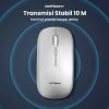 Taffware Mouse Wireless Bluetooth Optical 2.4GHz Silent Click 1600DPI - M8120G