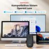 Taffware Mouse Wireless Bluetooth Optical 2.4GHz Silent Click 1600DPI - M8120G