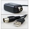 Taffware Penguat Sinyal Antena TV Amplifier Signal Booster HD DVB-T2 for Digital TV Antenna - TFL-D15 - Black