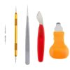 TaffSPORT Peralatan Reparasi Jam Tangan Watch Repair Tool Kit Set - C10050 - Black