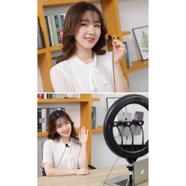 Taffware Professional Lavalier Microphone Clip Portable 3.5mm - Q10