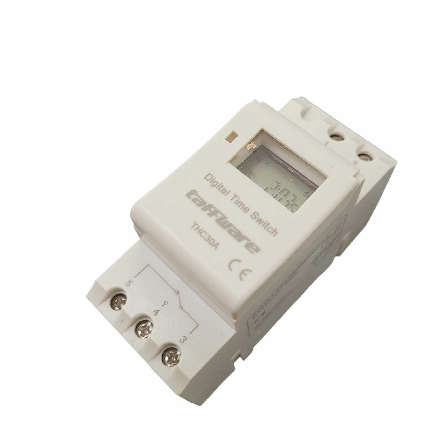 Taffware Power Timer Programmable Time Switch Relay 16A 220V 2000W