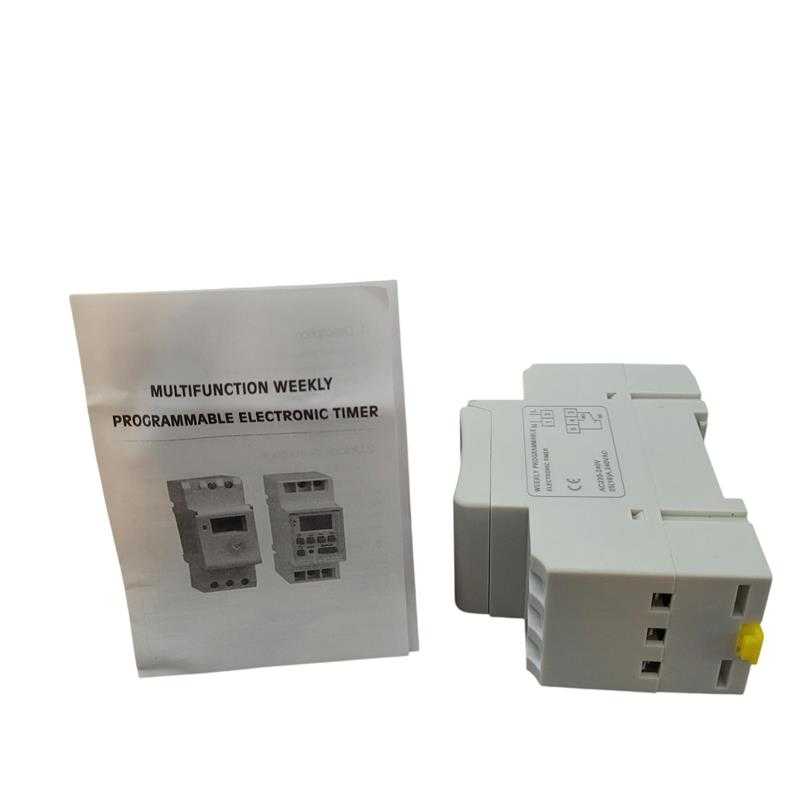 Taffware Power Timer Programmable Time Switch Relay 16A 220V 2000W