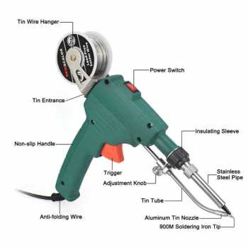 Taffware Solder Iron Automatic Tin Gun 60w - GT10