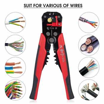 Taffware Tang Kupas Kabel Automatic Wire Stripper Cutter Crimper - TK0742