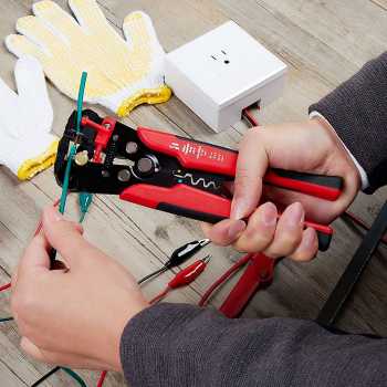 Taffware Tang Kupas Kabel Automatic Wire Stripper Cutter Crimper - TK0742