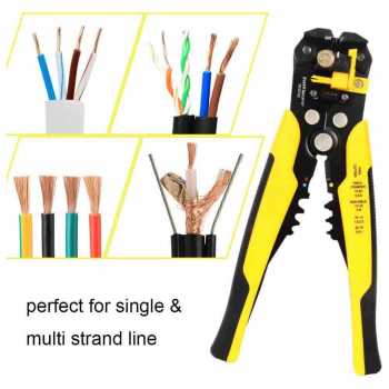 Taffware Tang Kupas Kabel Automatic Wire Stripper Cutter Crimper - TK0742