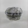 TaffHOME Kotak Makan Lunch Box Stainless Steel Double Layer 950ml - TR-95