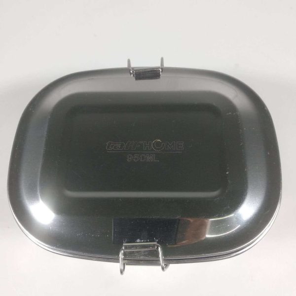 TaffHOME Kotak Makan Lunch Box Stainless Steel Double Layer 950ml - TR-95