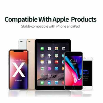 TaffSTUDIO Microphone Clip-on Lightning Plug Lavalier iPhone - JH-041