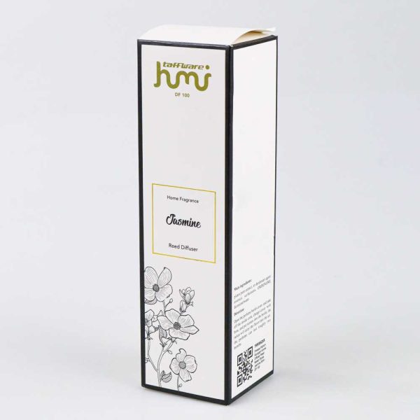 Taffware HUMI Parfum Ruangan Aroma Diffuser Reed Rattan Sticks Jasmine 50ml - DF-100