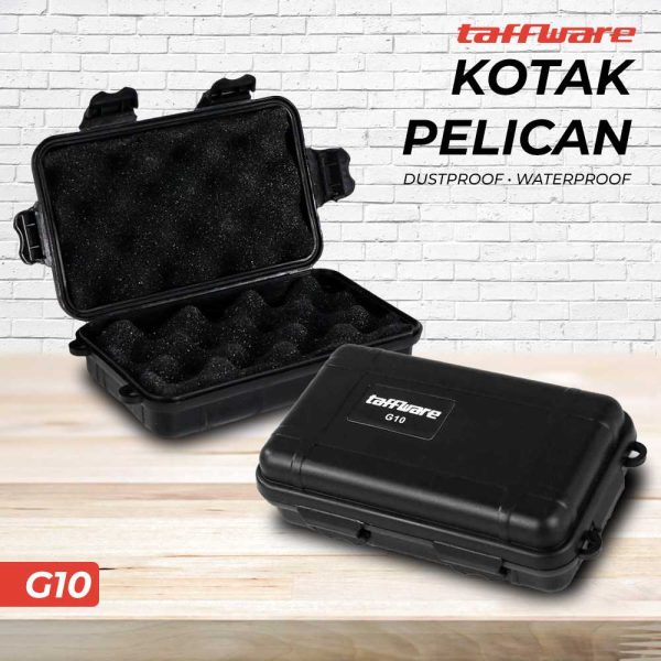 Taffware Kotak Pelican Box Dustproof Waterproof Size S - G10