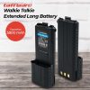 Taffware Walkie Talkie Extended Long Battery 3800mAh for Taffware Pofung - BL-5 - Black
