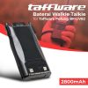 Taffware Baterai Walkie Talkie 2800mAh for Taffware Pofung BF-UV82 - Black