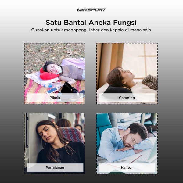 Taffware Bantal Angin Portabel Inflatable - XLZT-15