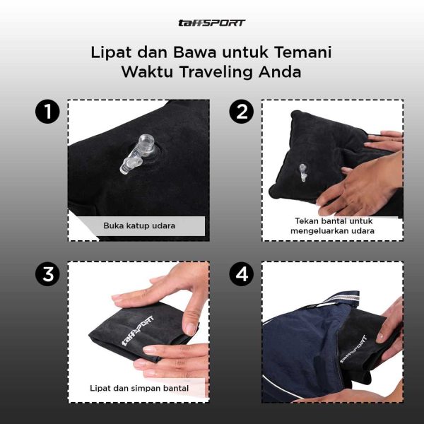 Taffware Bantal Angin Portabel Inflatable - XLZT-15