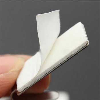 Taffware Gantungan Dinding Tempel Adhesive Stainless Steel 6 PCS - DWC13F