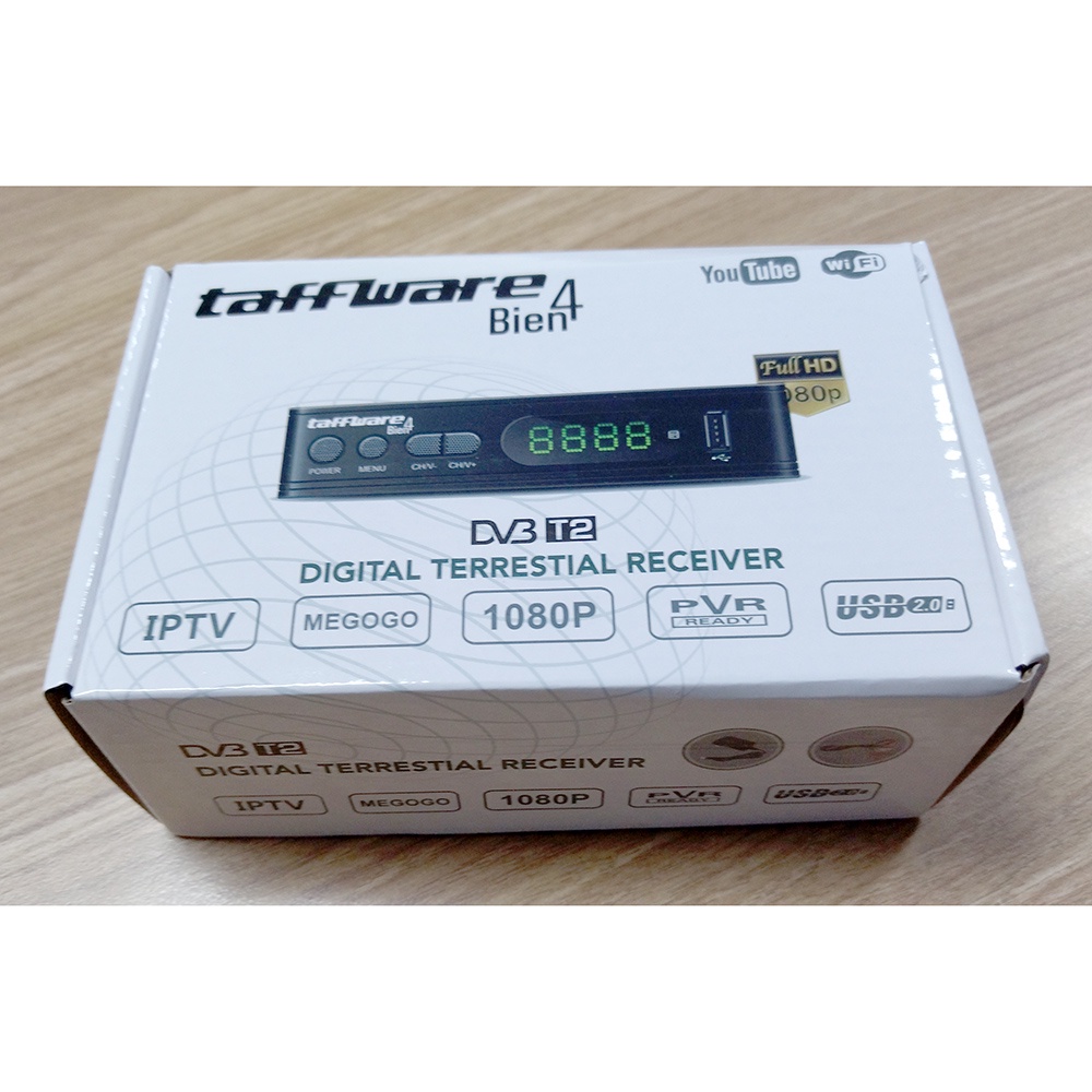 Taffware Bien4 Digital Satellite TV Tuner Box Receiver H.264 1080P DVB