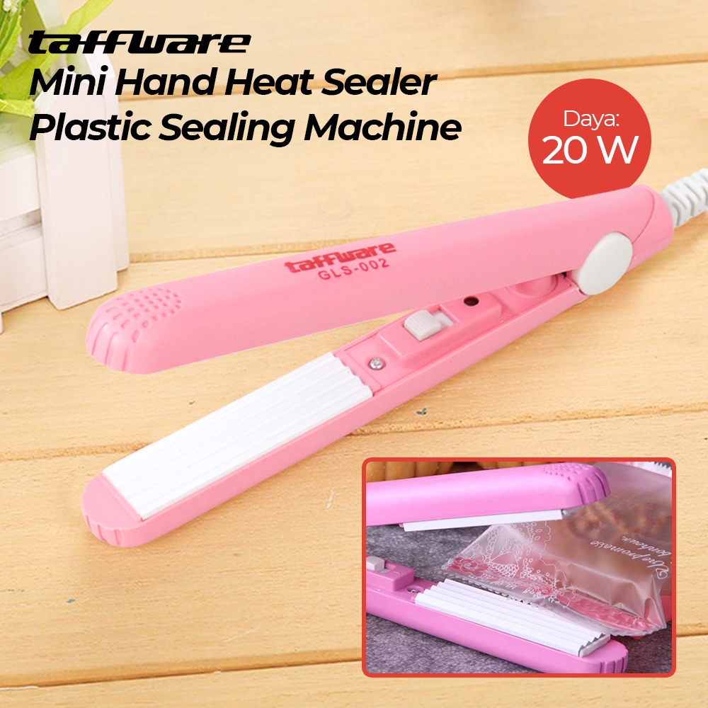 Taffware Mini Hand Heat Sealer Plastik Portable Sealing Machine 20W