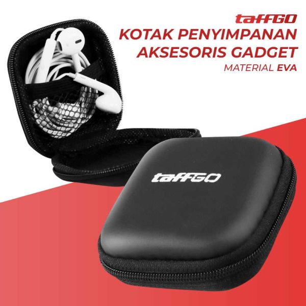 TaffGO EVA Kotak Penyimpanan Earphone Aksesoris Gadget - VBG-E01