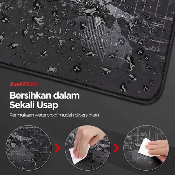 Taffware Gaming Mouse Pad XL Desk Mat Motif Peta Dunia 400 x 800 mm - MP002