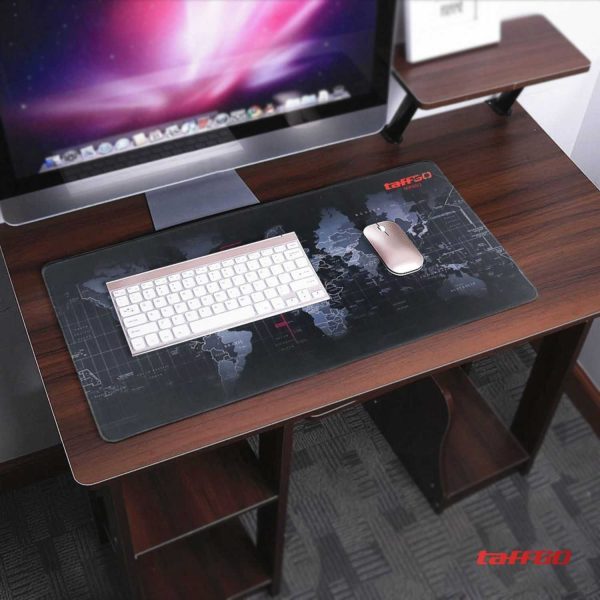 Taffware Gaming Mouse Pad XL Desk Mat Motif Peta Dunia 400 x 800 mm - MP002