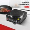 taffhome-kompor-listrik-1-tungku-mini-portable-hot-plate-500w-dld-101b (7) TaffHOME Kompor Listrik 1 Tungku Mini Portable Hot Plate 500W - H1-500-10