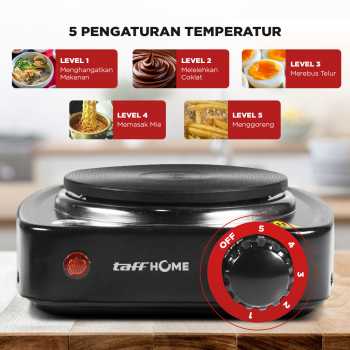 taffhome-kompor-listrik-1-tungku-mini-portable-hot-plate-500w-dld-101b (9) TaffHOME Kompor Listrik 1 Tungku Mini Portable Hot Plate 500W - H1-500-10