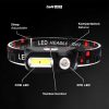 TaffLED Headlamp Flashlight Headlight LED 3 Modes COB - KX-1804