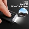 TaffLED Mini Led Solar Power Rechargeable Flashlight + Keychain - XY