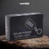 TaffLED Mini Led Solar Power Rechargeable Flashlight + Keychain - XY