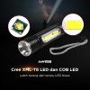 TaffLED Senter LED Lantera USB Rechargeable Cree XML T6 + COB 2300 Lumens - WY8106