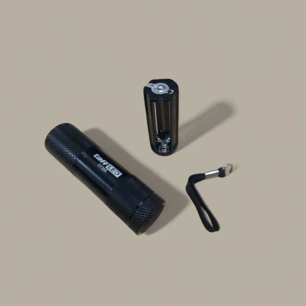 TaffLED Senter LED Mini Ultraviolet UV 400nm 9 LED - UV-395
