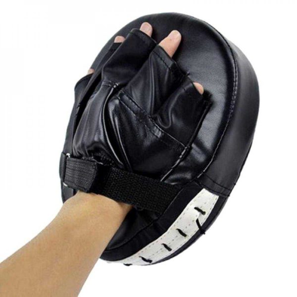 TaffSPORT Sarung Tangan Tinju MMA Muay Thai Leather Glove PU Foam Boxer Target Pad - FE-BO0068