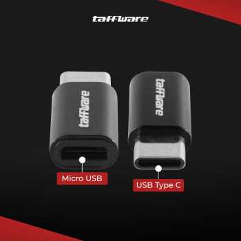 Taffware Adaptor Konverter High Speed OTG Micro USB to USB Type C 3.1 - US189