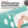 taffware-alas-potong-work-cutting-mat-pad-a3-45-x-30cm (3) Taffware Work Cutting Mat Pad A3 45 x 30cm - Green