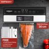 Taffware Alat Vakum Makanan Vacuum Sealer Packaging Machine with Bag - E2900-MS