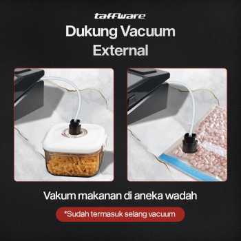 Taffware Alat Vakum Makanan Vacuum Sealer Packaging Machine with Bag - E2900-MS