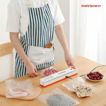 Taffware Alat Vakum Makanan Vacuum Sealer Packaging Machine with Bag - HF-001